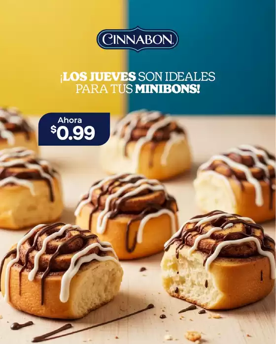 Los jueves son ideales para tus minibons 