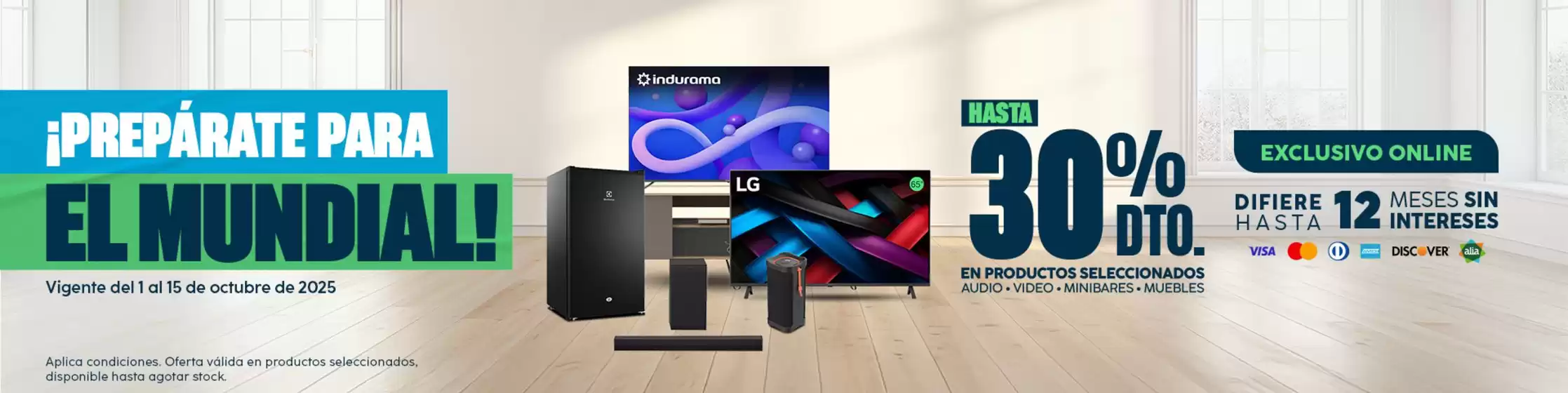 Descuentos y promociones