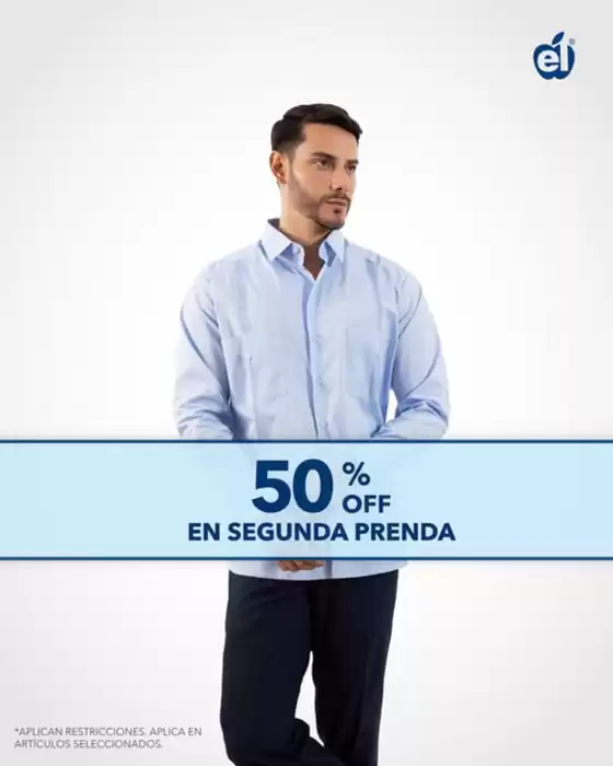 50%off en segunda prenda 