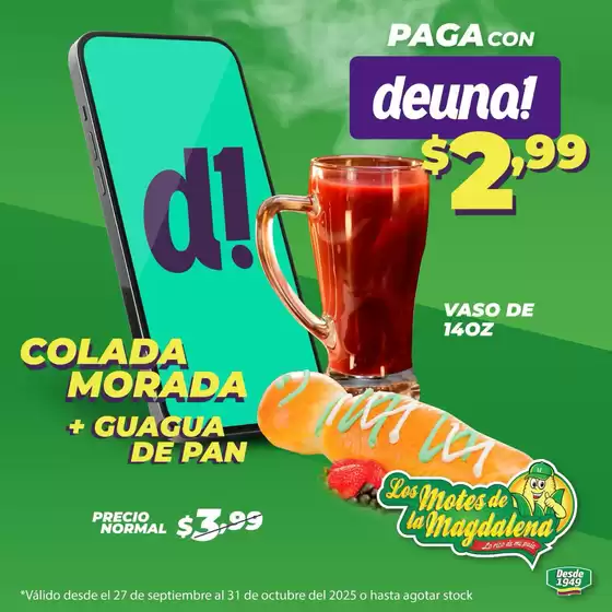 Colada Morada + Guagua de Pan