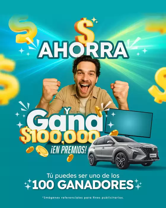 Gana $100.000 en premios 