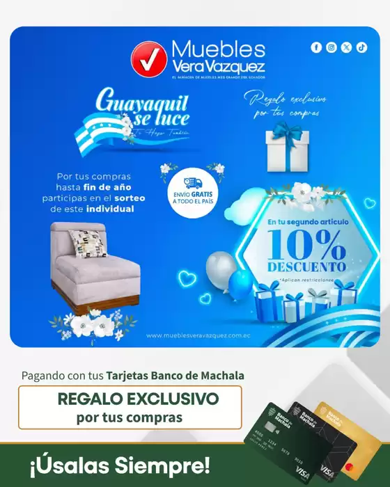 Catálogo Banco de Machala en Loreto | En tu segundo articulo 10%descuento  | 2025-10-07T00:00:00.000Z - 2025-10-25T00:00:00.000Z
