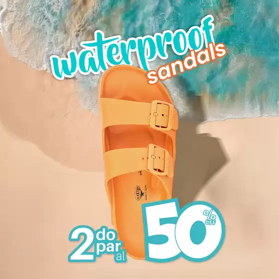 Waterproof sandals 