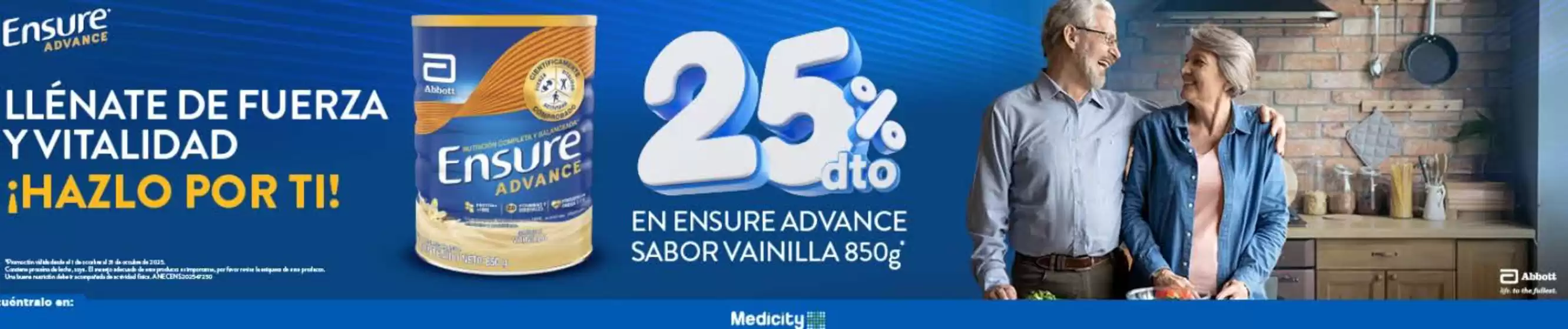 Catálogo Farmacias Medicity en Cuenca | 25%dto en ensure advance  | 2025-10-13T00:00:00.000Z - 2025-10-31T00:00:00.000Z