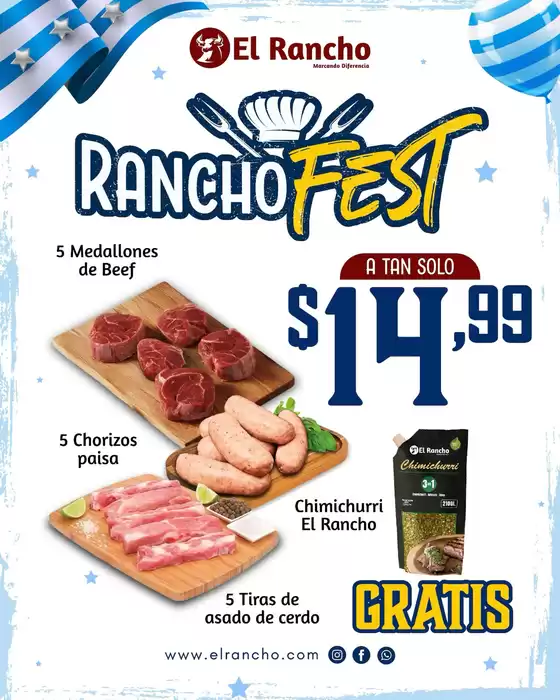 Catálogo Supermercado El Rancho en Rocafuerte | RanchoFest  | 2025-10-14T00:00:00.000Z - 2025-10-26T00:00:00.000Z