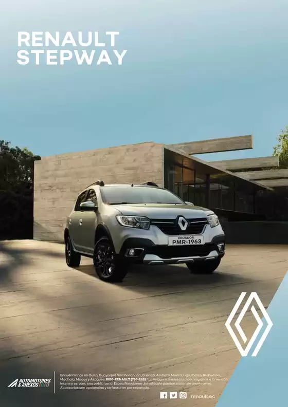 Catálogo Renault en Tulcán | Ficha técnica stepway | 2025-10-14T00:00:00.000Z - 2025-10-28T00:00:00.000Z