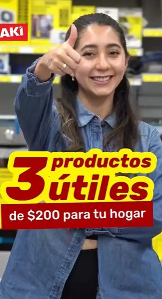 Catálogo Akí en Quito | 3 productos utiles de $200 para tu hogar  | 2025-10-15T00:00:00.000Z - 2025-10-15T00:00:00.000Z