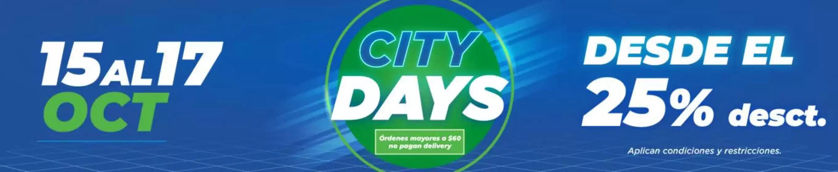 Catálogo Farmacias Medicity en Manta | City days desde el 25%  | 2025-10-15T00:00:00.000Z - 2025-10-17T00:00:00.000Z