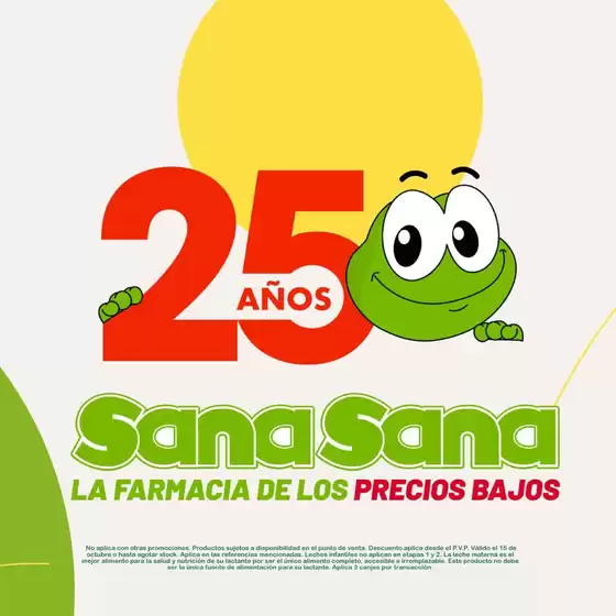 Catálogo Farmacias SanaSana
