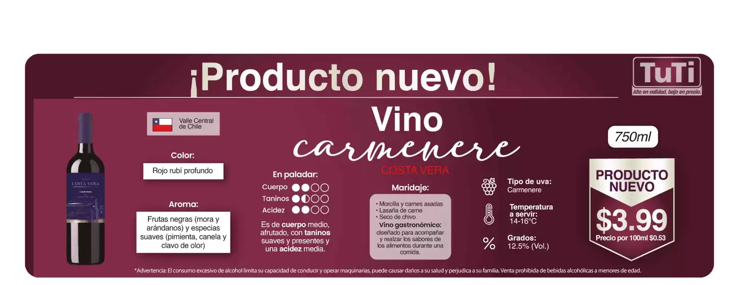 Catálogo TuTi en Quito | 1_Banner web Carmenere_Prenavidad | 2025-10-15T00:00:00.000Z - 2025-10-29T00:00:00.000Z