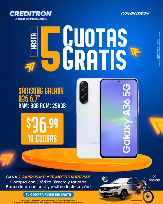 Catálogo Computron en Tulcán | Hasta 5 CUOTAS GRATIS  | 2025-10-16T00:00:00.000Z - 2025-12-28T00:00:00.000Z