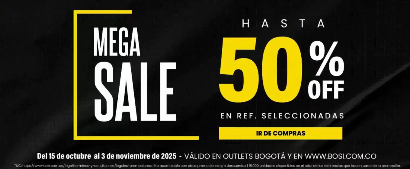 Catálogo Bosi en Sangolquí | Mega Sale  | 2025-10-16T00:00:00.000Z - 2025-11-03T00:00:00.000Z