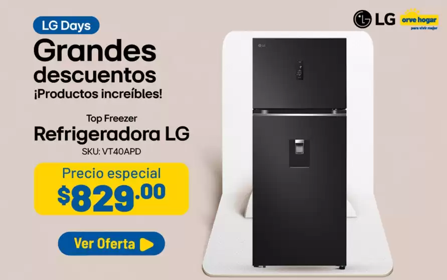 Catálogo Orve Hogar en Huaquillas | Gangas exclusivas | 2025-10-17T00:00:00.000Z - 2025-10-31T00:00:00.000Z