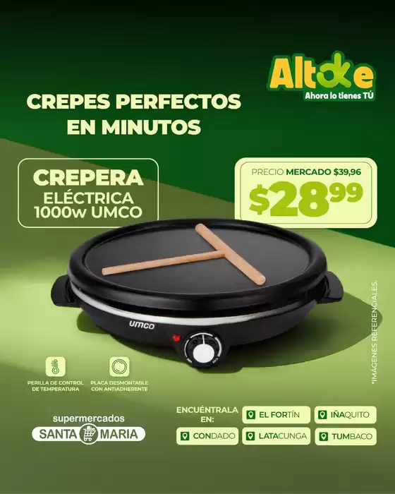 Ofertas principales y descuentos