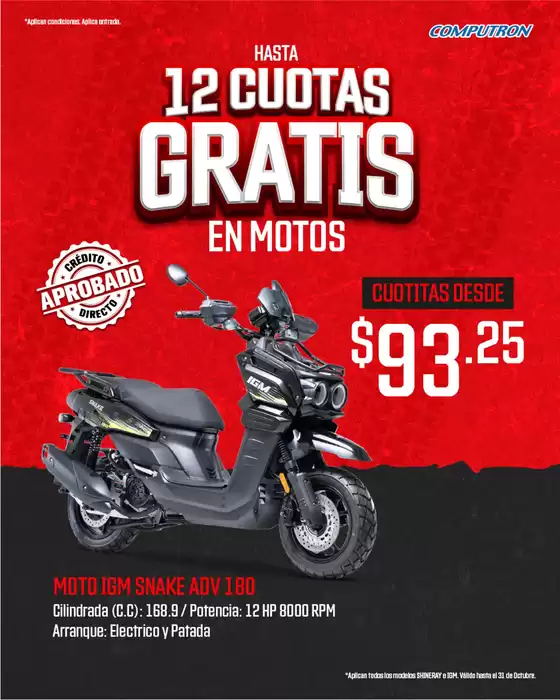 Ofertas y promociones actuales