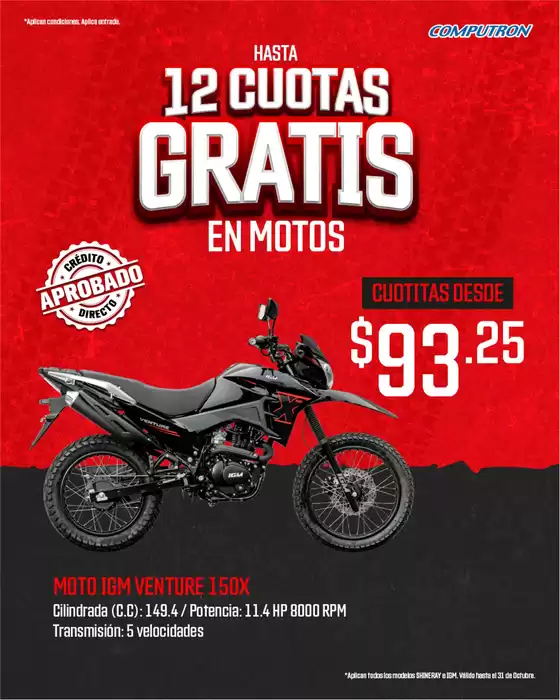 Ofertas y promociones actuales