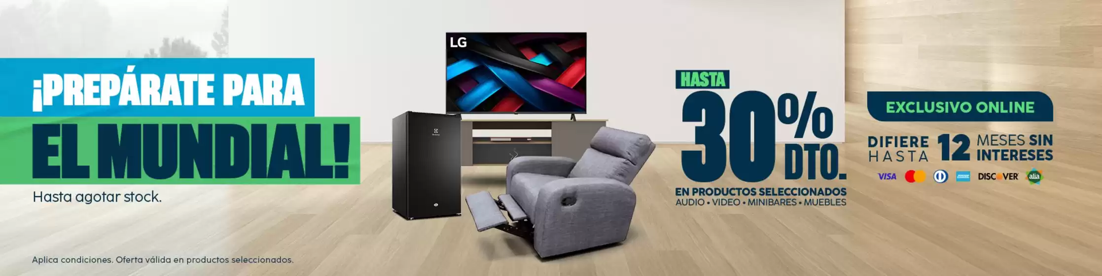 Ofertas principales y descuentos