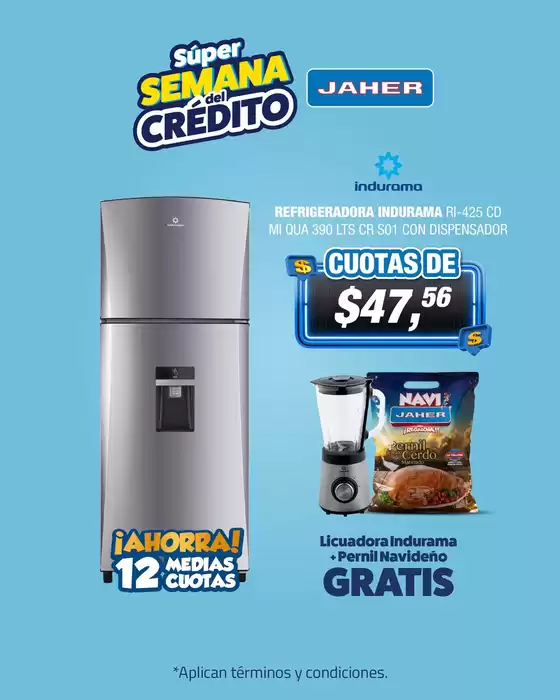 Catálogo Jaher en Riobamba | Ofertas principales para todos los clientes | 2025-10-19T00:00:00.000Z - 2025-11-02T00:00:00.000Z