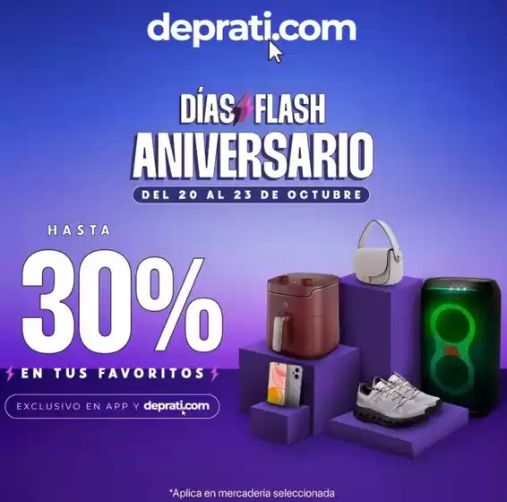 Catálogo De Prati | Dias flash aniversario  | 2025-10-20T00:00:00.000Z - 2025-10-23T00:00:00.000Z