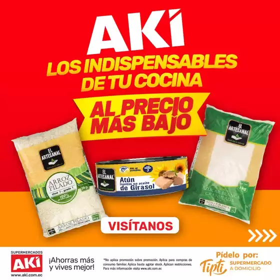 Catálogo Akí en Quito | Los indispensables de tu cocina  | 2025-10-20T00:00:00.000Z - 2025-10-31T00:00:00.000Z