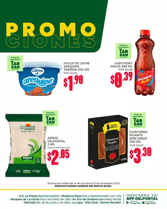 Catálogo Supermercados Delportal | Promociones  | 2025-10-20T00:00:00.000Z - 2025-11-13T00:00:00.000Z
