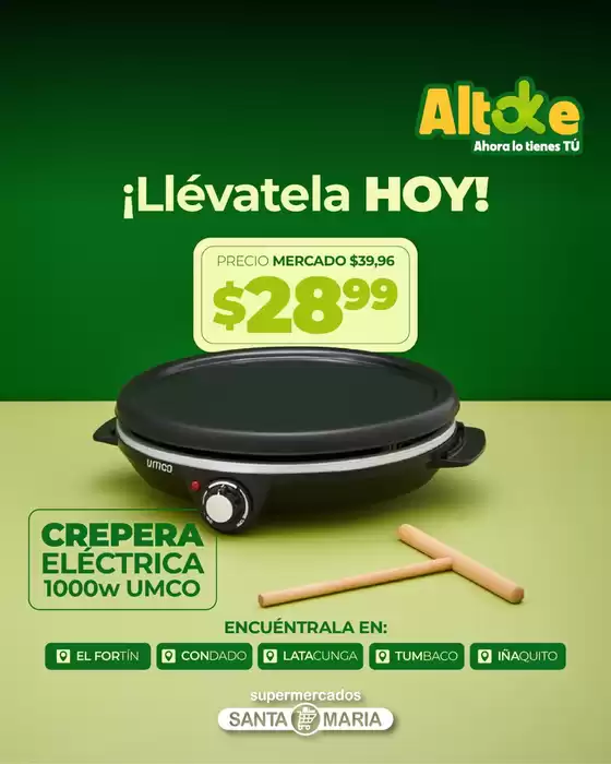 Promociones actuales