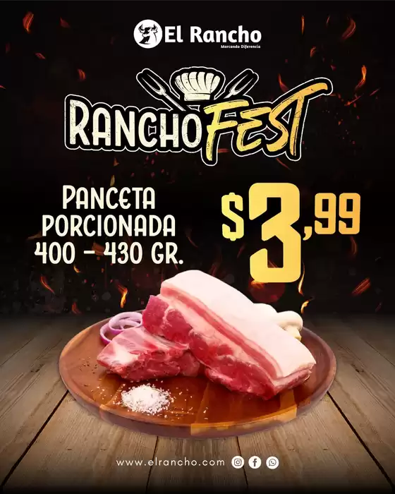 Catálogo Supermercado El Rancho | Rancho Fest  | 2025-10-22T00:00:00.000Z - 2025-10-31T00:00:00.000Z