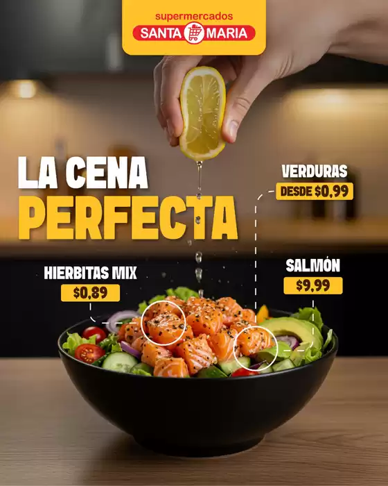 Catálogo Santa Maria en Ambato | La cena perfecta  | 2025-10-23T00:00:00.000Z - 2025-10-31T00:00:00.000Z