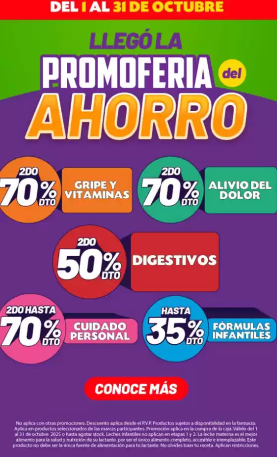Catálogo Farmacias SanaSana en Arenillas | Llego la promoferia del ahorro | 2025-10-24T00:00:00.000Z - 2025-10-31T00:00:00.000Z