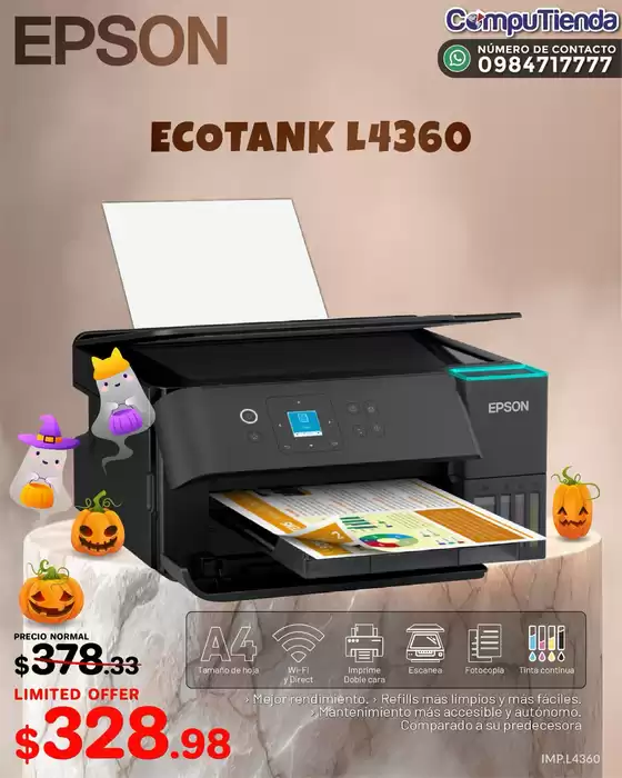 Catálogo CompuTienda en Manta | Ecotank! | 2025-10-24T00:00:00.000Z - 2025-10-31T00:00:00.000Z