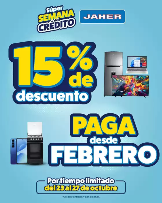 Catálogo Jaher en Tabacundo | Ofertas principales para todos los cazadores de gangas | 2025-10-24T00:00:00.000Z - 2025-11-07T00:00:00.000Z