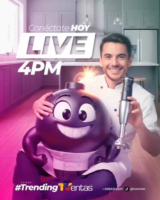 Catálogo TVentas en Tabacundo | Ofertas y promociones actuales | 2025-10-24T00:00:00.000Z - 2025-11-07T00:00:00.000Z
