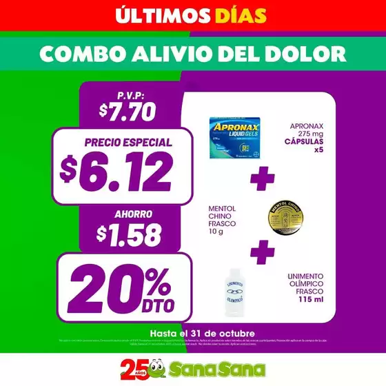 Catálogo Farmacias SanaSana