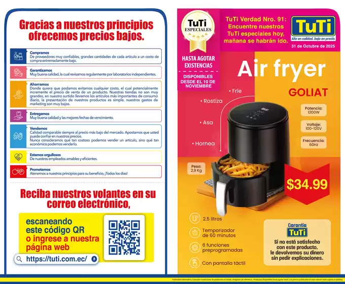 Catálogo TuTi en Quevedo | REV SQOC 2025 | 2025-10-25T00:00:00.000Z - 2025-11-08T00:00:00.000Z