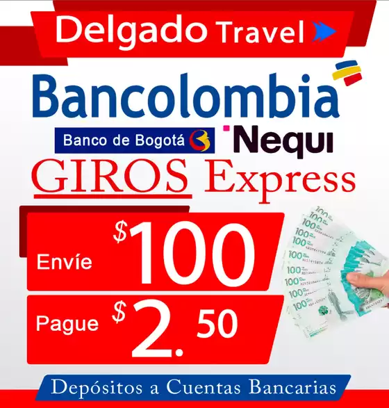 Catálogo Banco Delbank en Portoviejo | Bancolombia | 2025-10-27T00:00:00.000Z - 2025-10-31T00:00:00.000Z