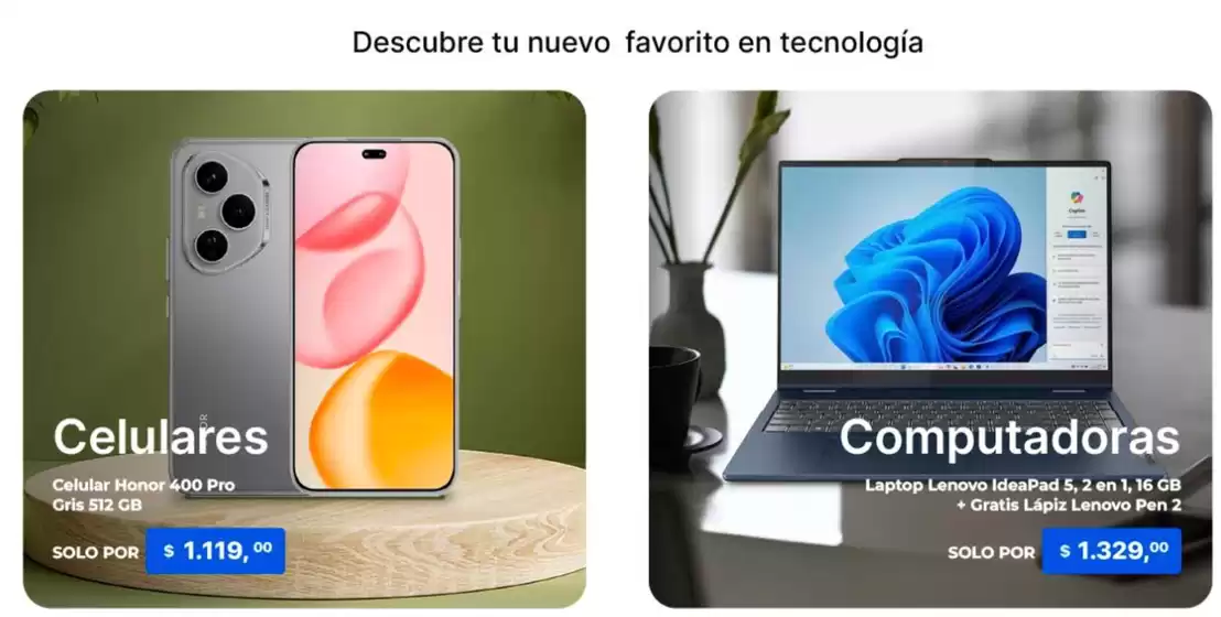 Catálogo De Prati en Babahoyo | Descubre tu nevo favorito en tecnologia  | 2025-10-28T00:00:00.000Z - 2025-11-09T00:00:00.000Z