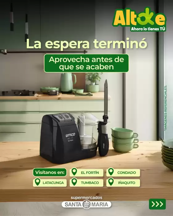 Catálogo Santa Maria en Santo Domingo | Excelente oferta para todos los clientes | 2025-10-29T00:00:00.000Z - 2025-11-12T00:00:00.000Z