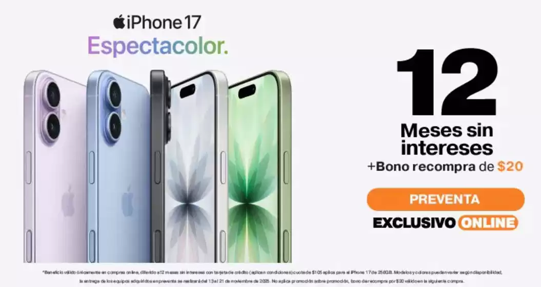 Catálogo iShop en Portoviejo | 12 meses sin intereses+bono recompra de $20 | 2025-11-03T00:00:00.000Z - 2025-11-21T00:00:00.000Z