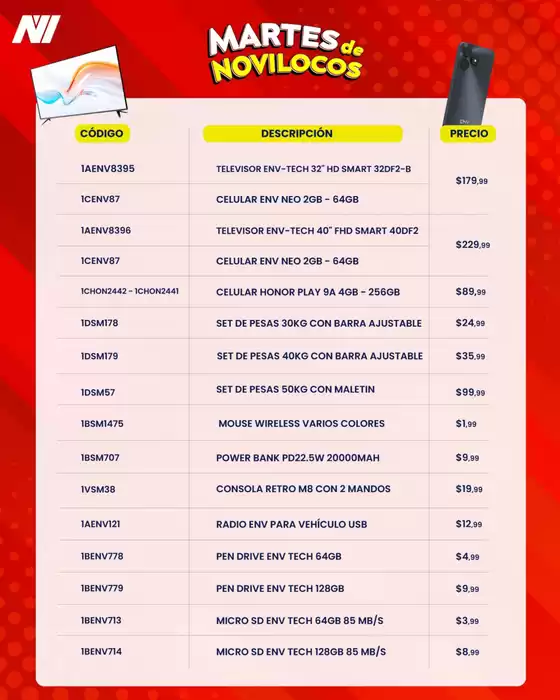 Catálogo Novicompu en Quito | Martes de novilocos! | 2025-11-04T00:00:00.000Z - 2025-11-25T00:00:00.000Z