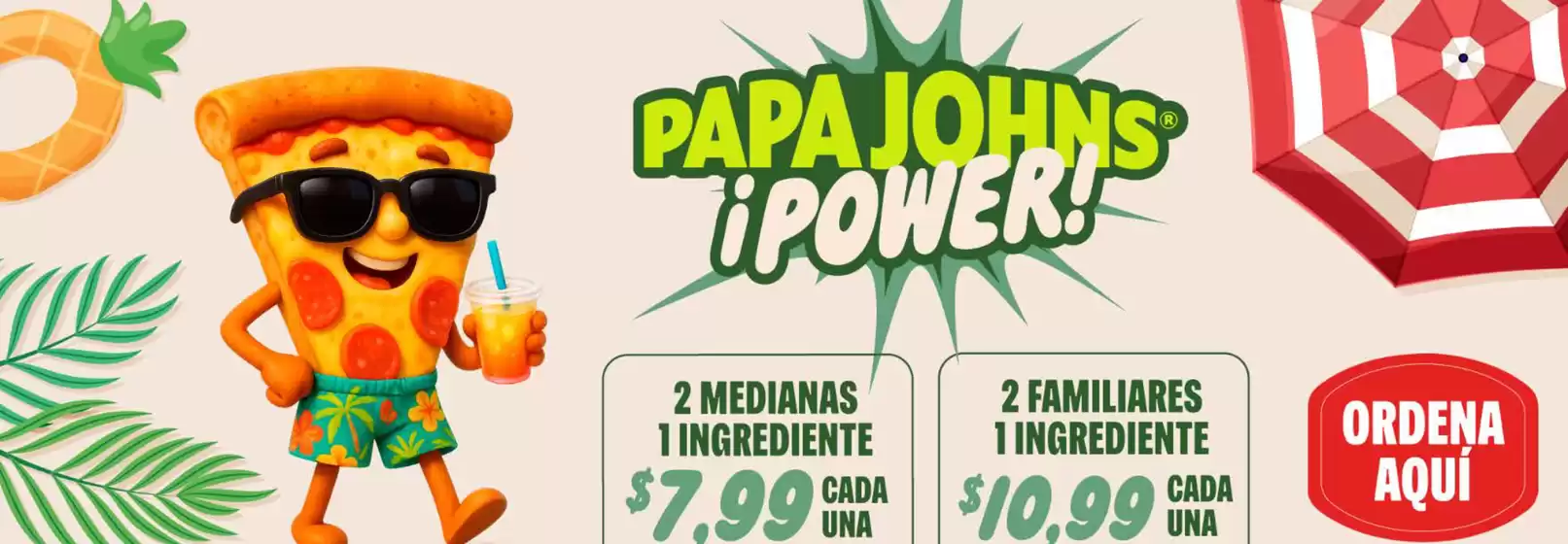 Catálogo Papa John's | Papa John's Power | 2025-11-04T00:00:00.000Z - 2025-11-23T00:00:00.000Z