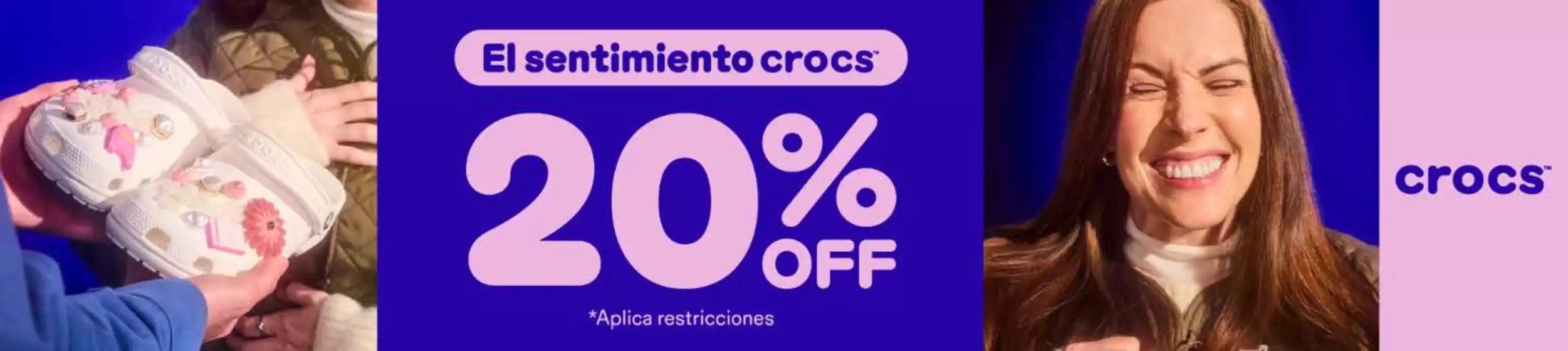 Catálogo Crocs en Guaranda | El sentimiento crocs 20%off | 2025-11-06T00:00:00.000Z - 2025-11-23T00:00:00.000Z