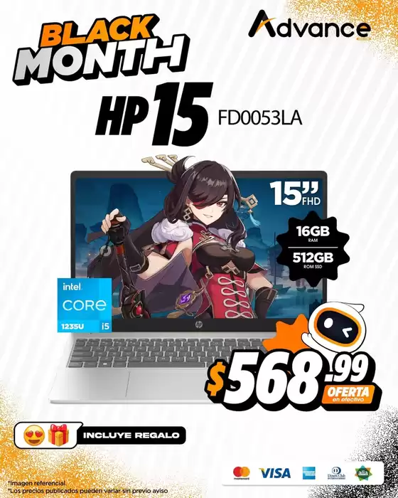 Catálogo Advance en Machala | Ofertas exclusivas para nuestros clientes | 2025-11-01T00:00:00.000Z - 2025-11-30T00:00:00.000Z