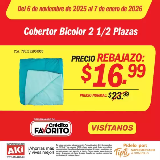 Catálogo Akí en Duran | Promos especial | 2025-11-07T00:00:00.000Z - 2026-01-31T00:00:00.000Z