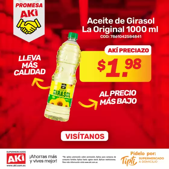 Catálogo Akí en Gualaquiza | Especial ofertas  | 2025-11-11T00:00:00.000Z - 2025-11-30T00:00:00.000Z