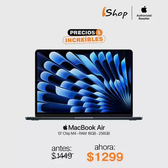 Catálogo iShop en Cuenca | MacBook Air Ofertas  | 2025-11-11T00:00:00.000Z - 2025-11-23T00:00:00.000Z