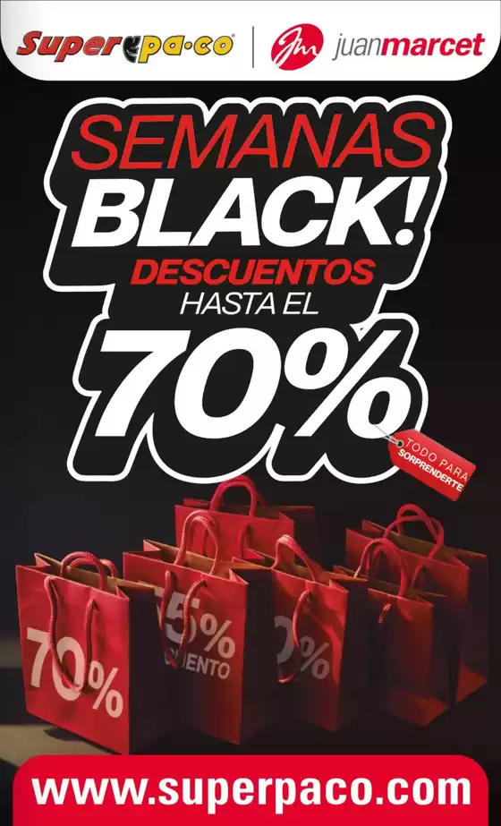 Catálogo Super Paco | Super Paco Catálogo Semanas Black | 2025-11-21T00:00:00.000Z - 2025-12-05T00:00:00.000Z