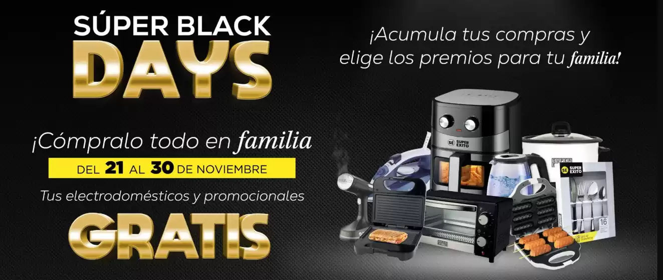 Catálogo Super Éxito en Cuenca | Super Black Days | 2025-11-27T00:00:00.000Z - 2025-11-30T00:00:00.000Z