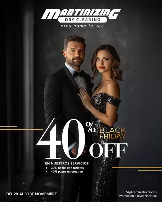 Catálogo Martinizing Dry Cleaning en Cuenca | -40%off black friday | 2025-11-27T00:00:00.000Z - 2025-11-30T00:00:00.000Z
