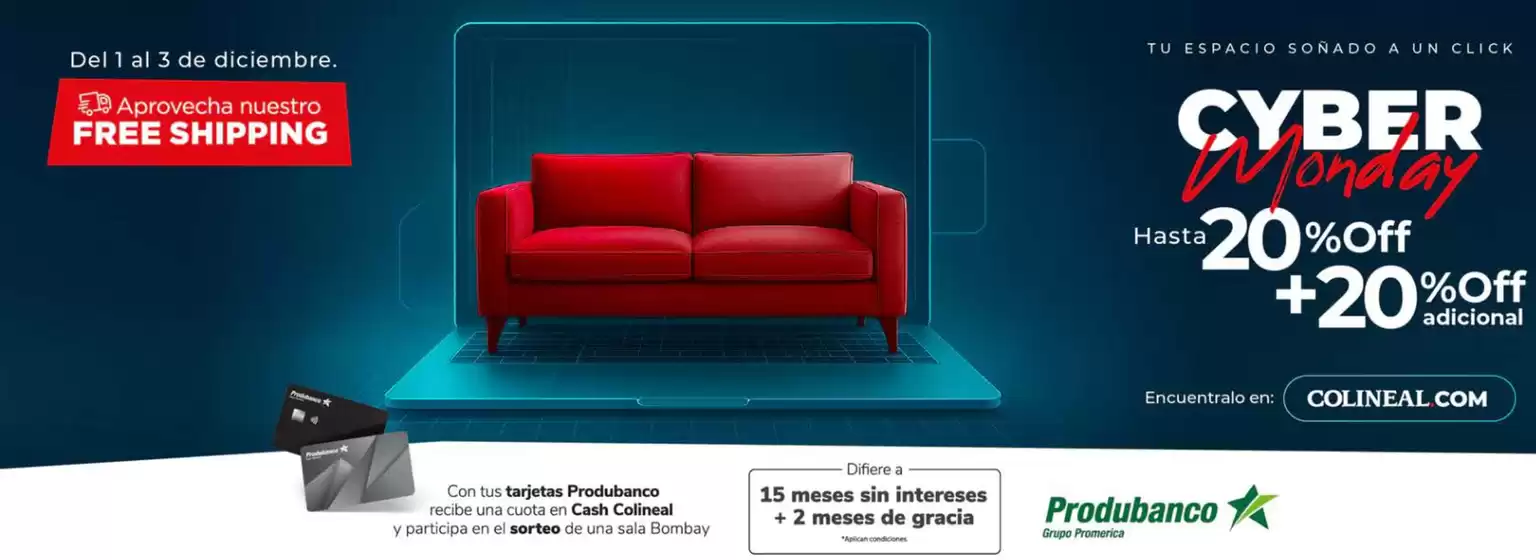 Catálogo Colineal en Cayambe | Cyber Monday | 2025-12-02T00:00:00.000Z - 2025-12-03T00:00:00.000Z