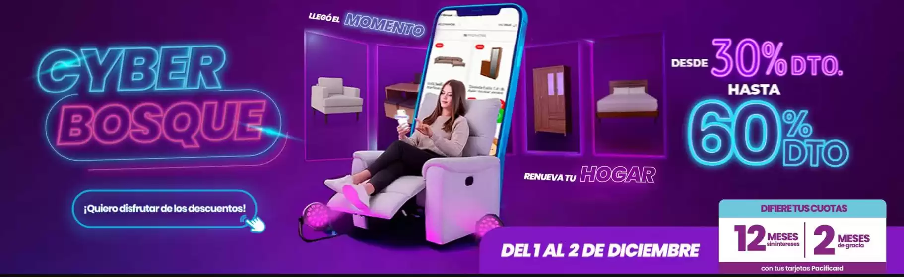 Catálogo Muebles el Bosque en Cayambe | Cyber Bosque | 2025-12-02T00:00:00.000Z - 2025-12-02T00:00:00.000Z